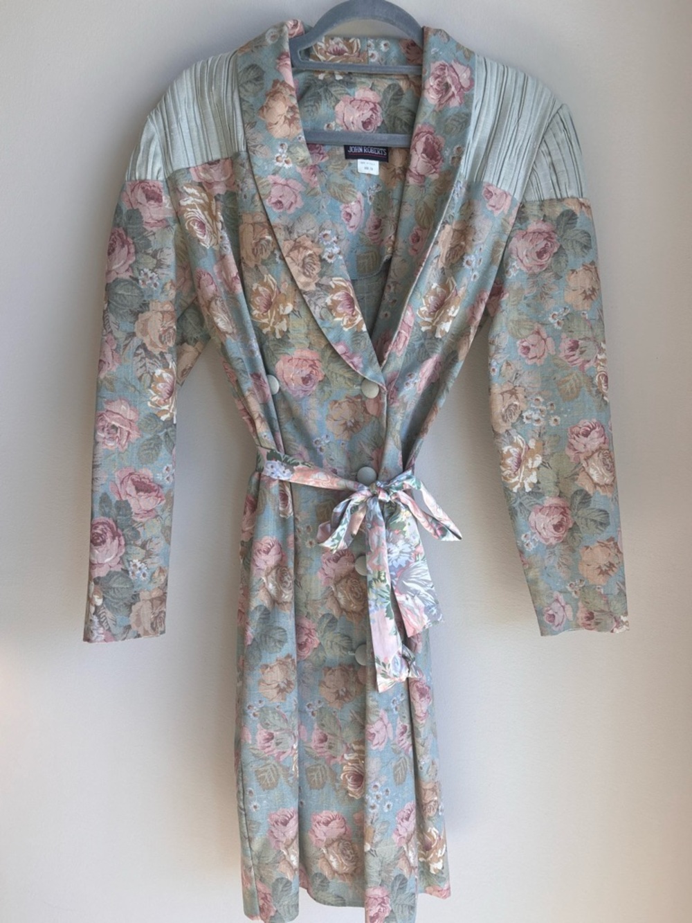 Vintage John Roberts coat dress, vintage size 7/8 — fits like a modern small - Picture 3 of 8